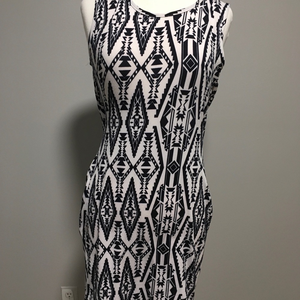 Say What white/navy dress